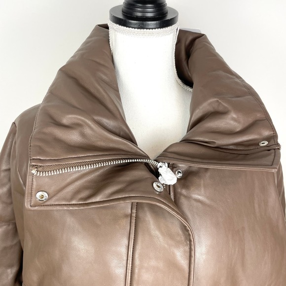 Pistola Brown Leather Jacket - Picture 5 of 14